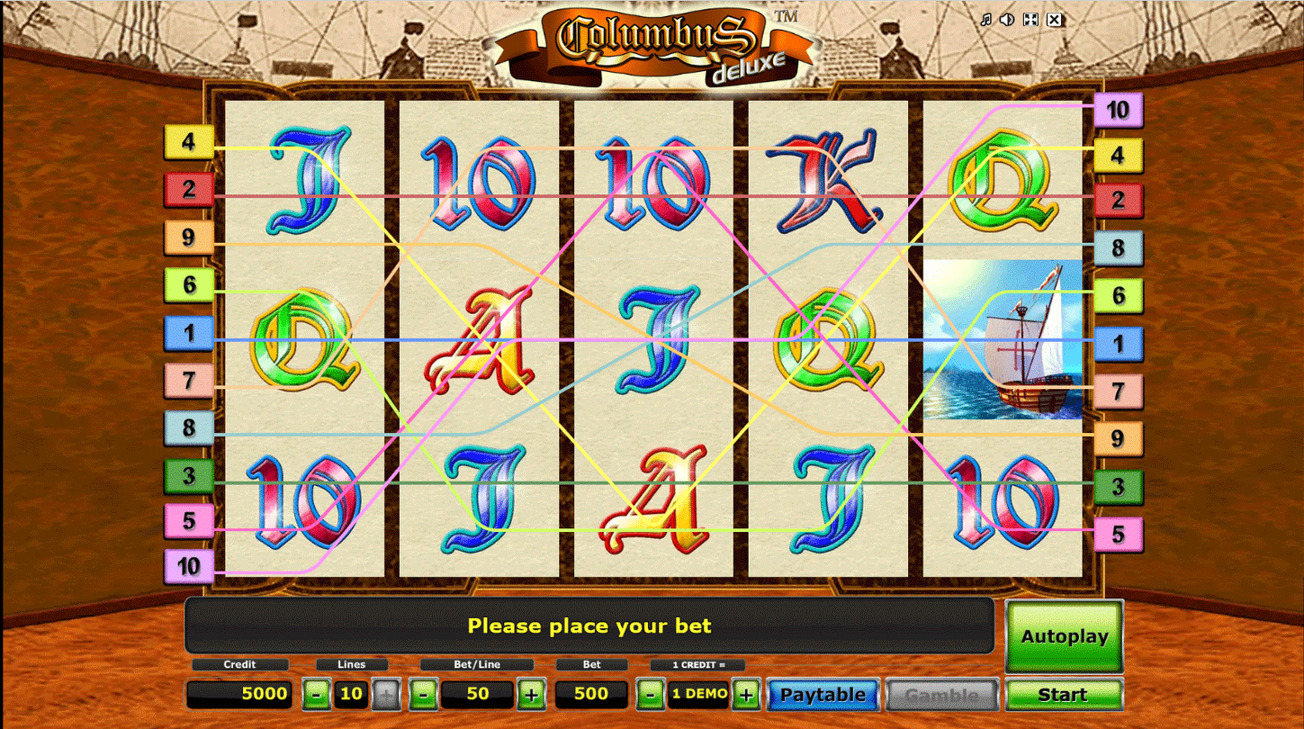 Columbus Deluxe Gratis