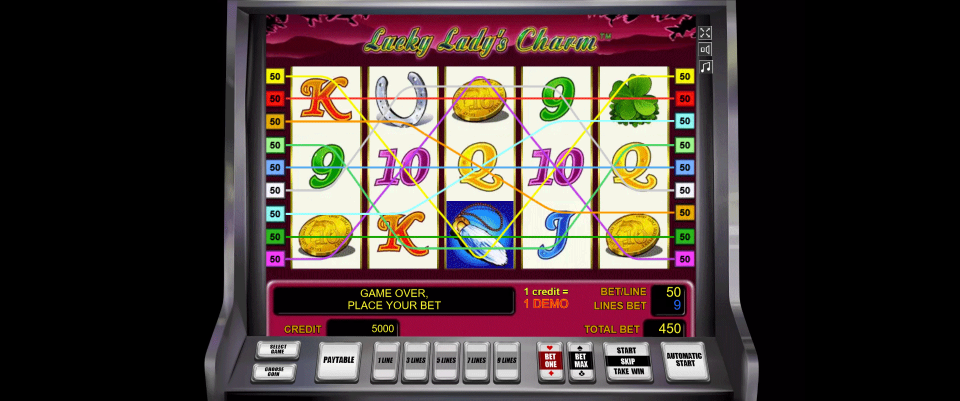 Lucky Lady’s Charm Gratis